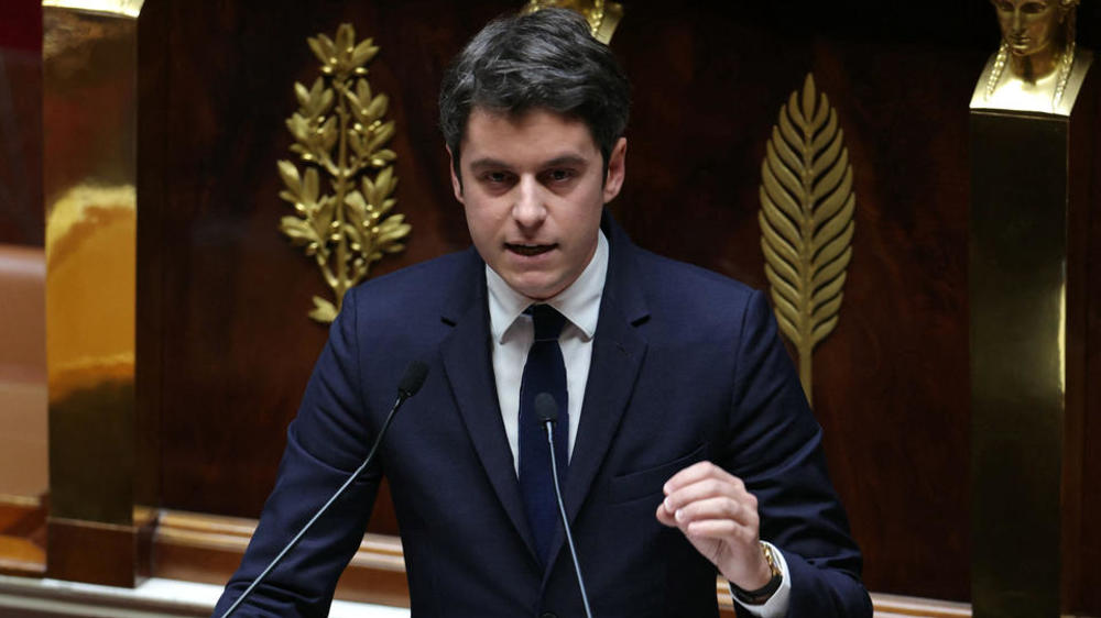 Gabriel Attal a conclu son discours sur l’accord bilatéral de la France à l’Ukraine, ce mardi 12 mars à l’Assemblée nationale, en scandant «Slava Ukraini», «gloire à l’Ukraine» en français.