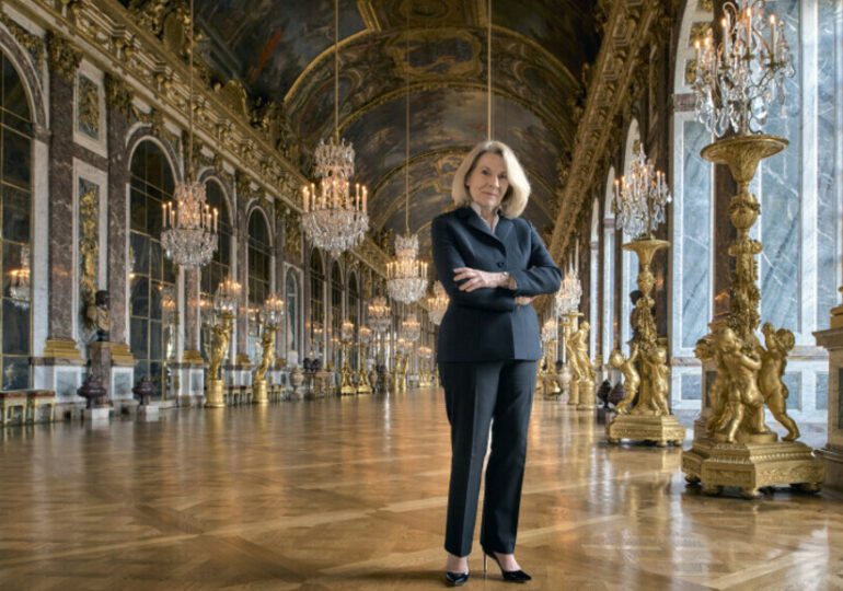 Rencontre avec Catherine Pégard, Présidente de l’établissement public du château de Versailles