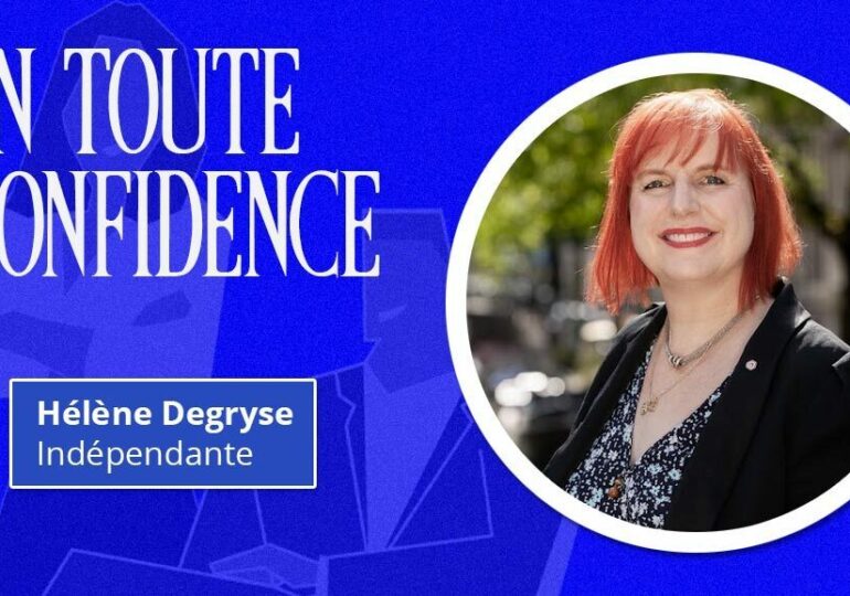 En toute confidence : Hélène Degryse, candidate aux élections sénatoriales - Indépendante