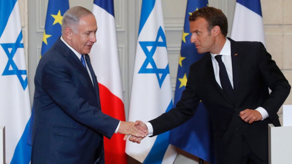 Macron en Israël