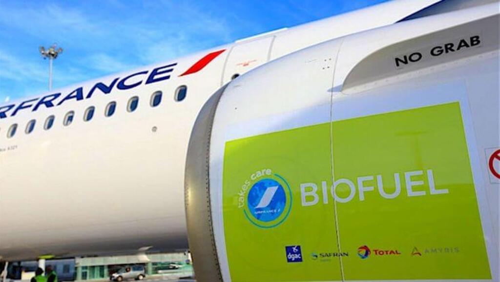 Un avion propulsé aux « carburants verts » ?