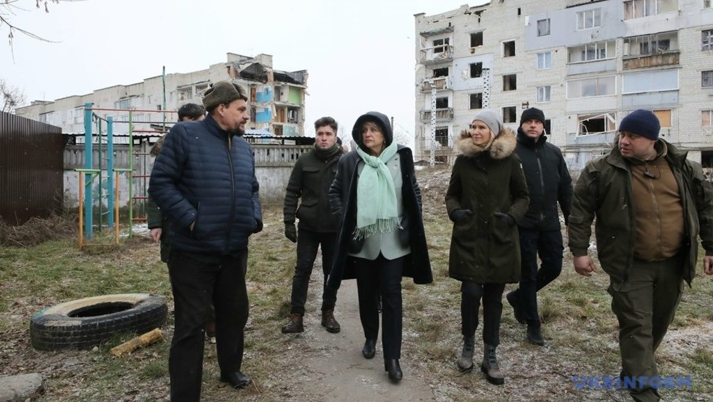 Joëlle Garriaud-Maylam en Ukraine