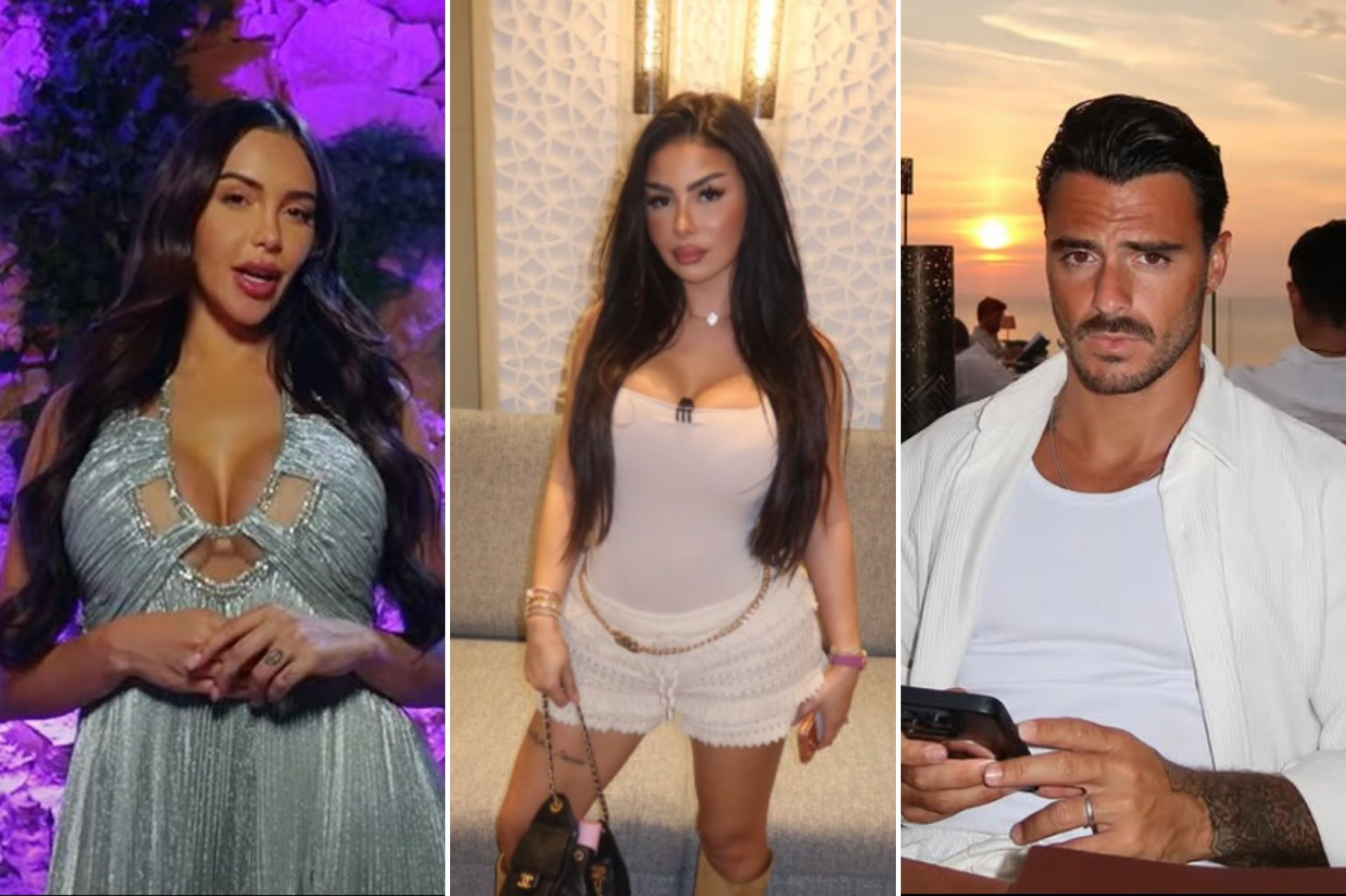 Maeva Ghennam, Nabilla Vergara, Benjamin Samat, influenceurs &agrave; Duba&iuml; &copy;AFP