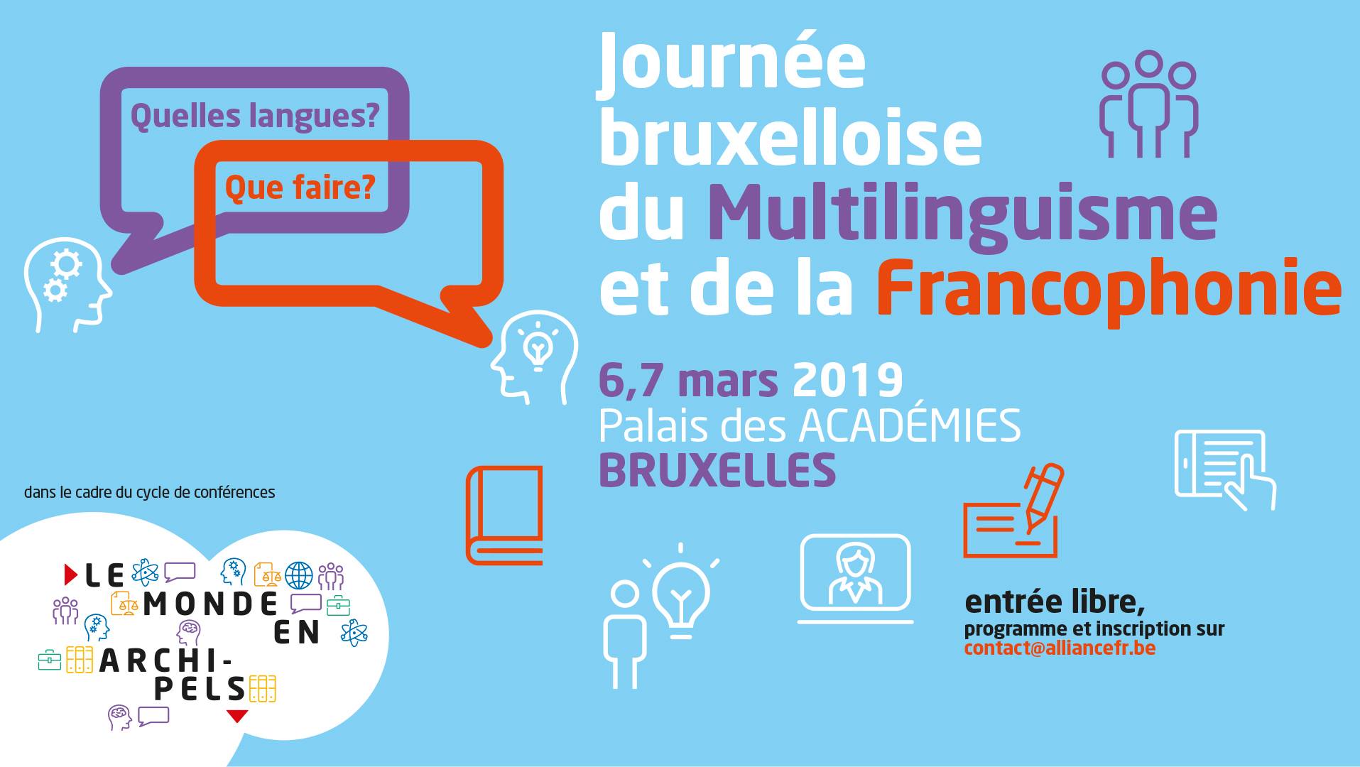 Journées de la francophonie à Lisbonne et à Bruxelles