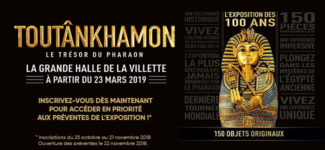 Toutânkhamon, le trésor du Pharaon - L'exposition du siècle à Paris