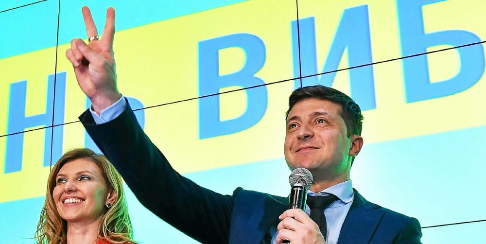 Un tiers des Ukrainiens ont voté pour un comédien qui joue le rôle d’un Président.