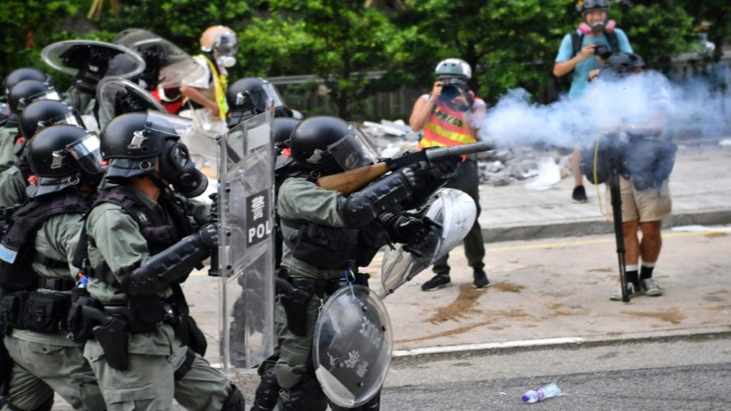 Un 1er octobre chaotique à Hong Kong