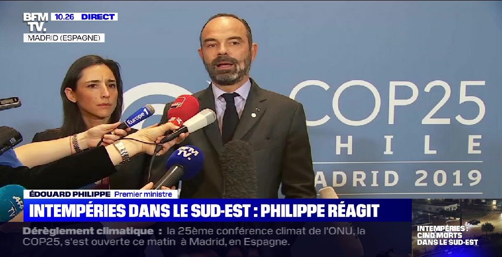 « Tous ceux qui ignorent ces signes – en disant qu’il n’y aurait pas de sujet, que le phénomène serait naturel, qu’il n’y aurait rien à faire parce que les plus puissants ou les plus émetteurs de gaz à effet de serre auraient décidé de ne pas bouger – je pense qu’ils commettent une erreur profonde et qu’ils ne rendent pas service ni à eux-mêmes ni à l’humanité dans son ensemble »