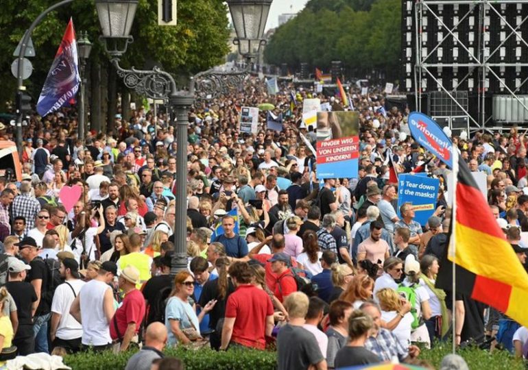Mouvement anti masques, manifestation à Berlin, qu'en pensent les Français d'Allemagne?
