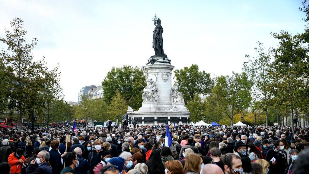 Hommage à Samuel Paty