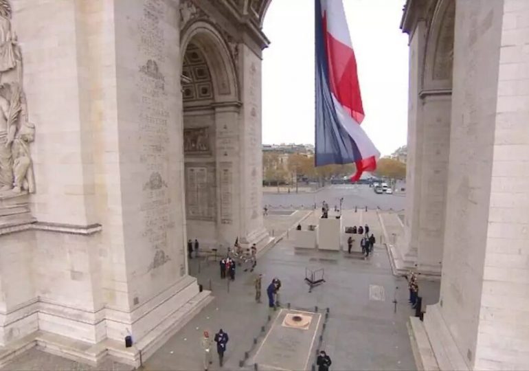 Cérémonie du 11 novembre à Paris