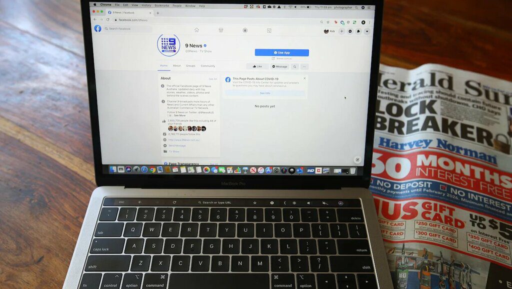 Facebook bloque la presse en Australie
