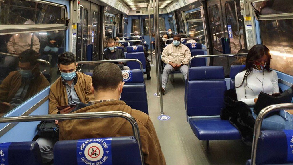 Métro, bus, train : le gouvernement français autorise le recours à la vidéo pour évaluer le port du masque
