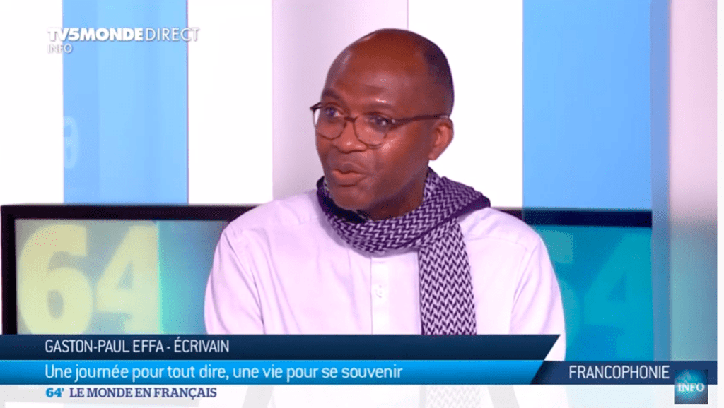 Journée internationale de la Francophonie – Gaston-Paul Effa