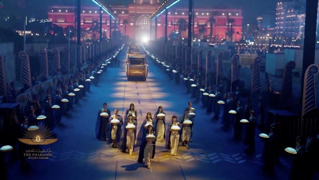 Egypte: spectacle pharaonique et défilé de momies royales