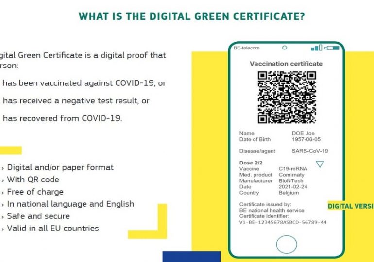 Certificat vert numérique : le Conseil de l’UE est prêt à négocier