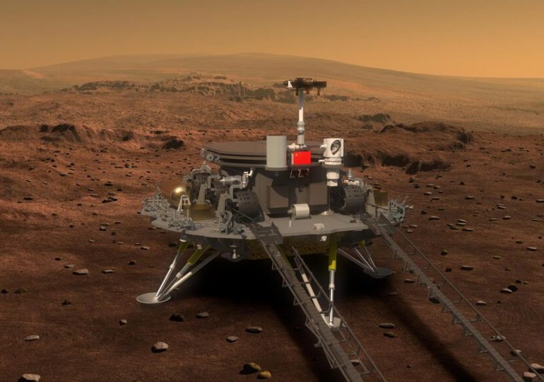 Chine : le robot Zhurong réussit à se poser sur Mars