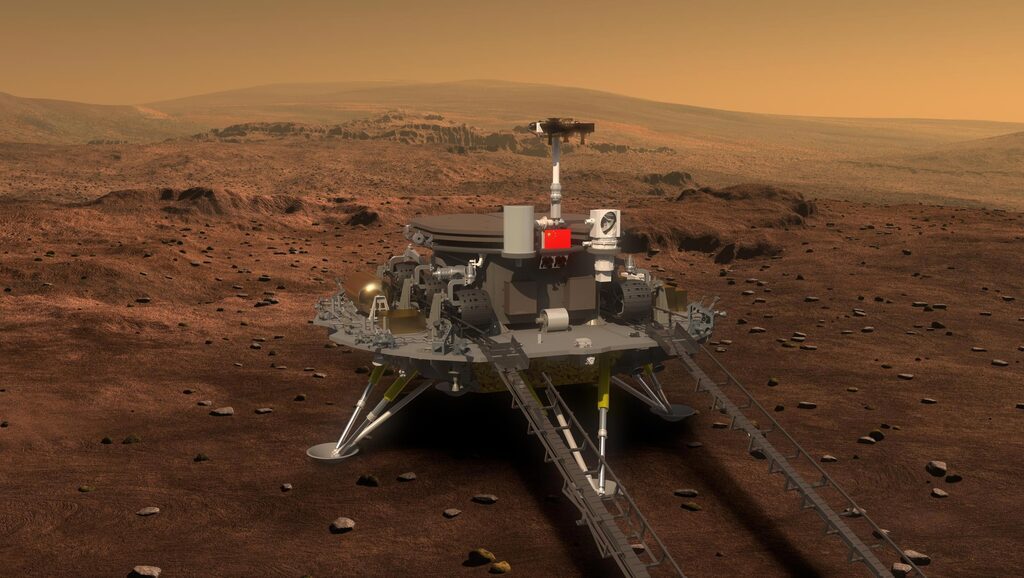 Chine : le robot Zhurong réussit à se poser sur Mars