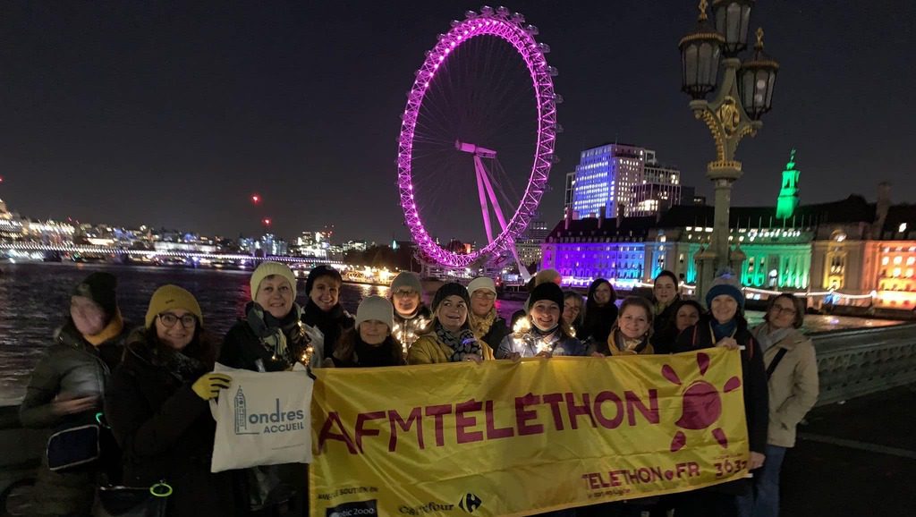 Shanghai, Londres, Washington, Bata, Brisbane, le Téléthon c’est dans le monde entier 