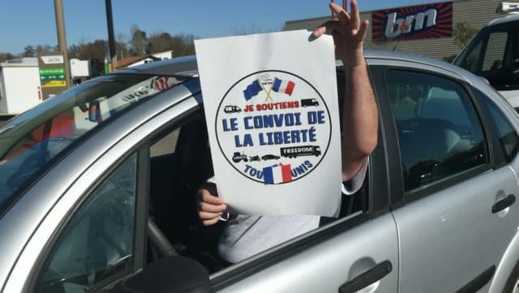 « Convoi de la liberté » et manifestations anti-passe en France