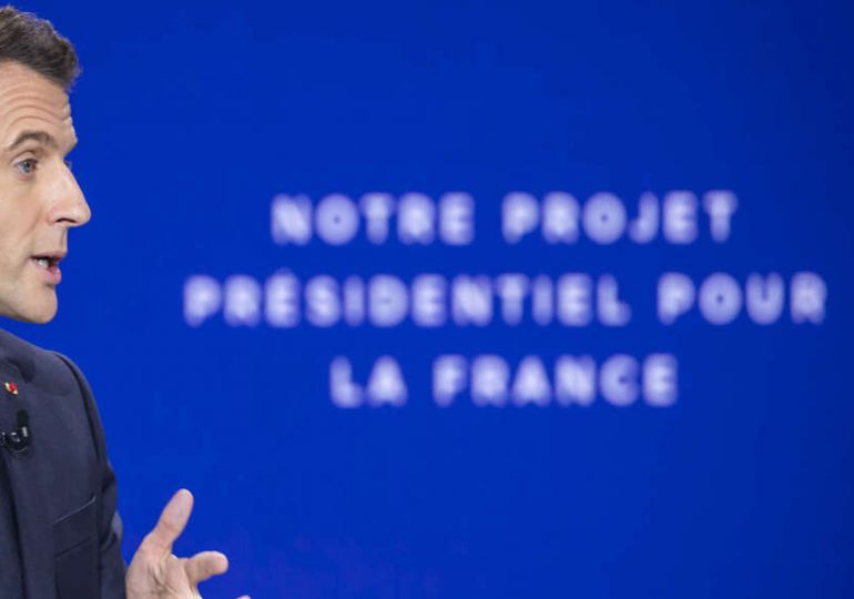 Présidentielle 2022 : Macron présente son programme