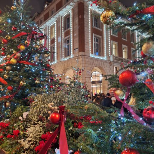 Décorations de Noël à Londres