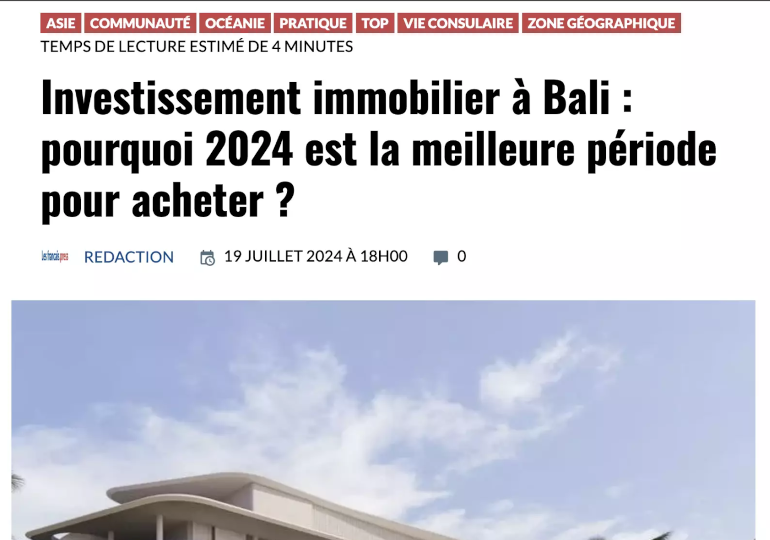 Article de presse