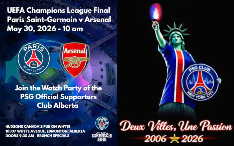 La finale PSG Arsenal depuis Alberta -
PSG Club New York City
