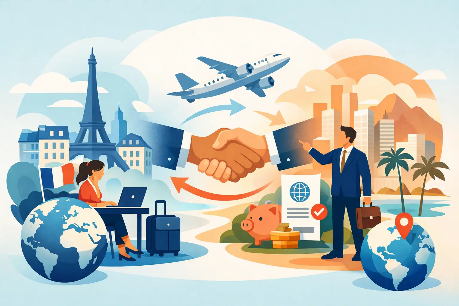 Créer une entreprise française à l’étranger