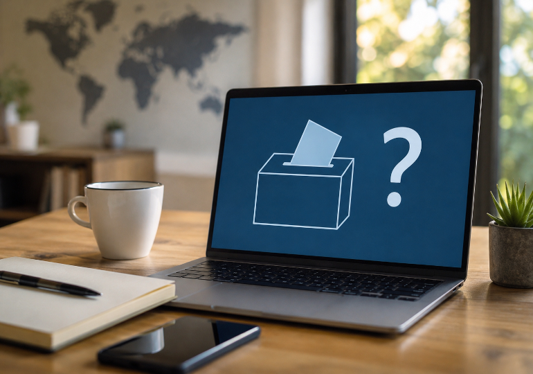 Le vote par internet entre facilit&eacute; d'utilisation et difficult&eacute;s de reception des codes