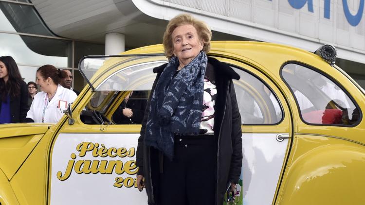 Bernadette Chirac était le visage emblématique de l'opération des Pièces jaunes. ©ALAIN JOCARD / AFP