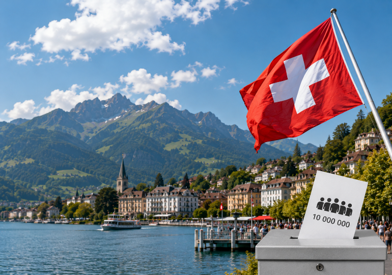 Le 14 juin, les Suisses se prononceront sur la votation 10 millions de Suisse