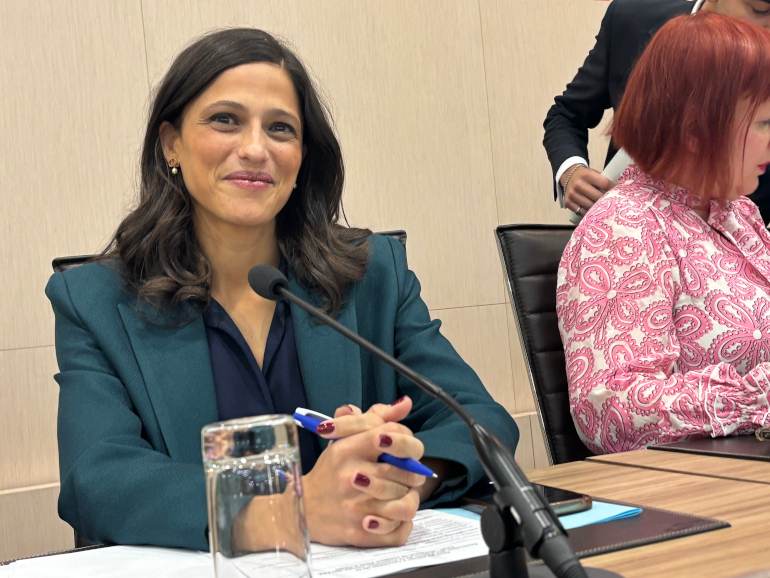 &Eacute;l&eacute;onore Caroit, ministre d&eacute;l&eacute;gu&eacute;e charg&eacute;e de la Francophonie, des Partenariats internationaux et des Fran&ccedil;ais de l&rsquo;&eacute;tranger