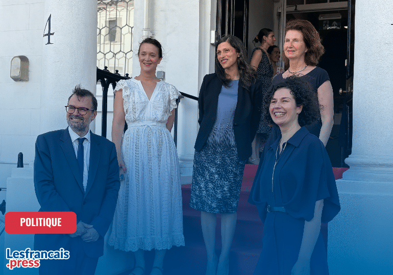 Eléonore Caroit à Londres pour défendre la Francophonie