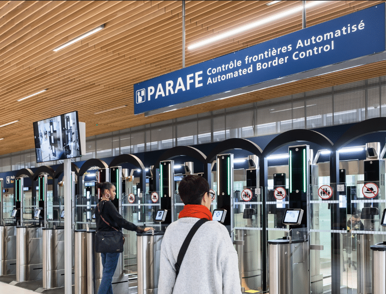 Contr&ocirc;le fronti&egrave;res automatis&eacute;