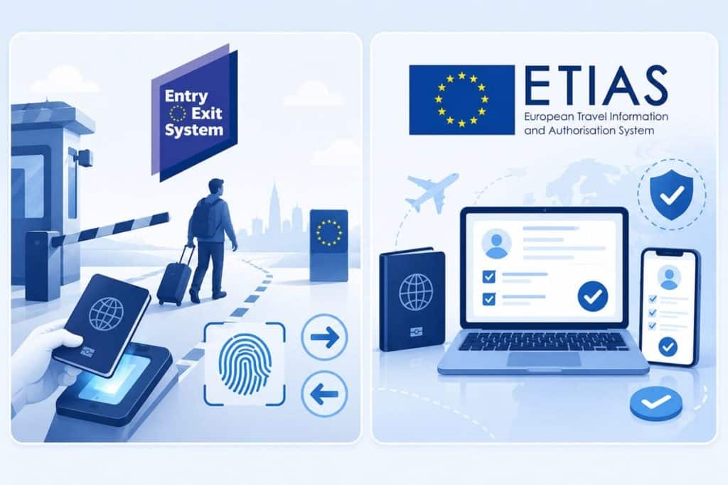 Différences EES et ETIAS