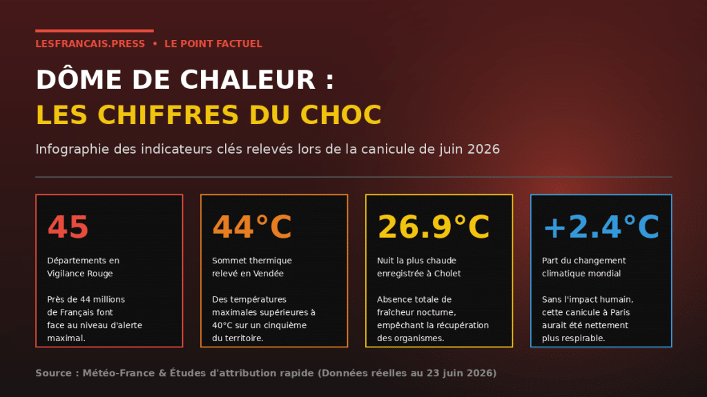 D&ocirc;mes de chaleur : Les chiffres du choc