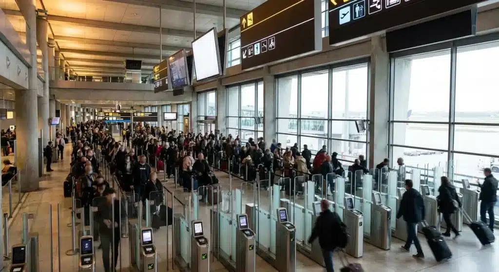 Contrôles pré-embarquement aux frontières européennes