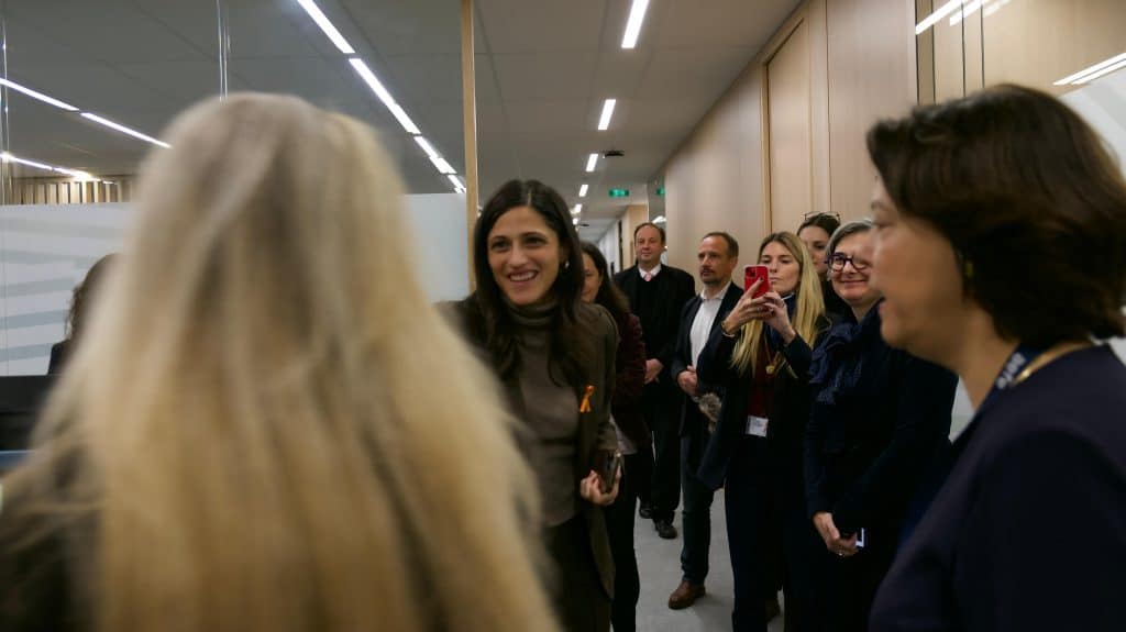 El&eacute;onore Caroit, Ministre d&eacute;l&eacute;gu&eacute;e charg&eacute;e de la Francophonie, des Partenariats internationaux et des Fran&ccedil;ais de l&rsquo;&eacute;tranger