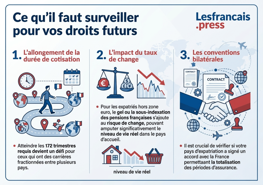 Ce qu'il faut surveiller pour vos droits futurs