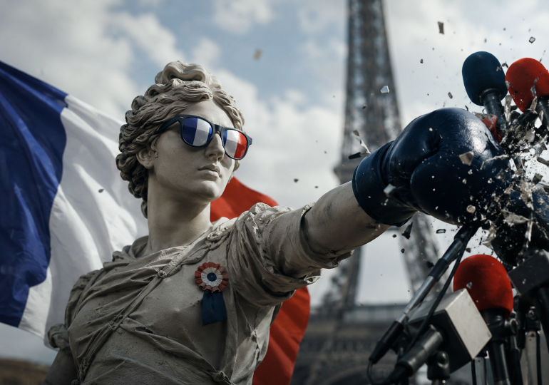 La guerre informationelle vise la France, photo d'illustration