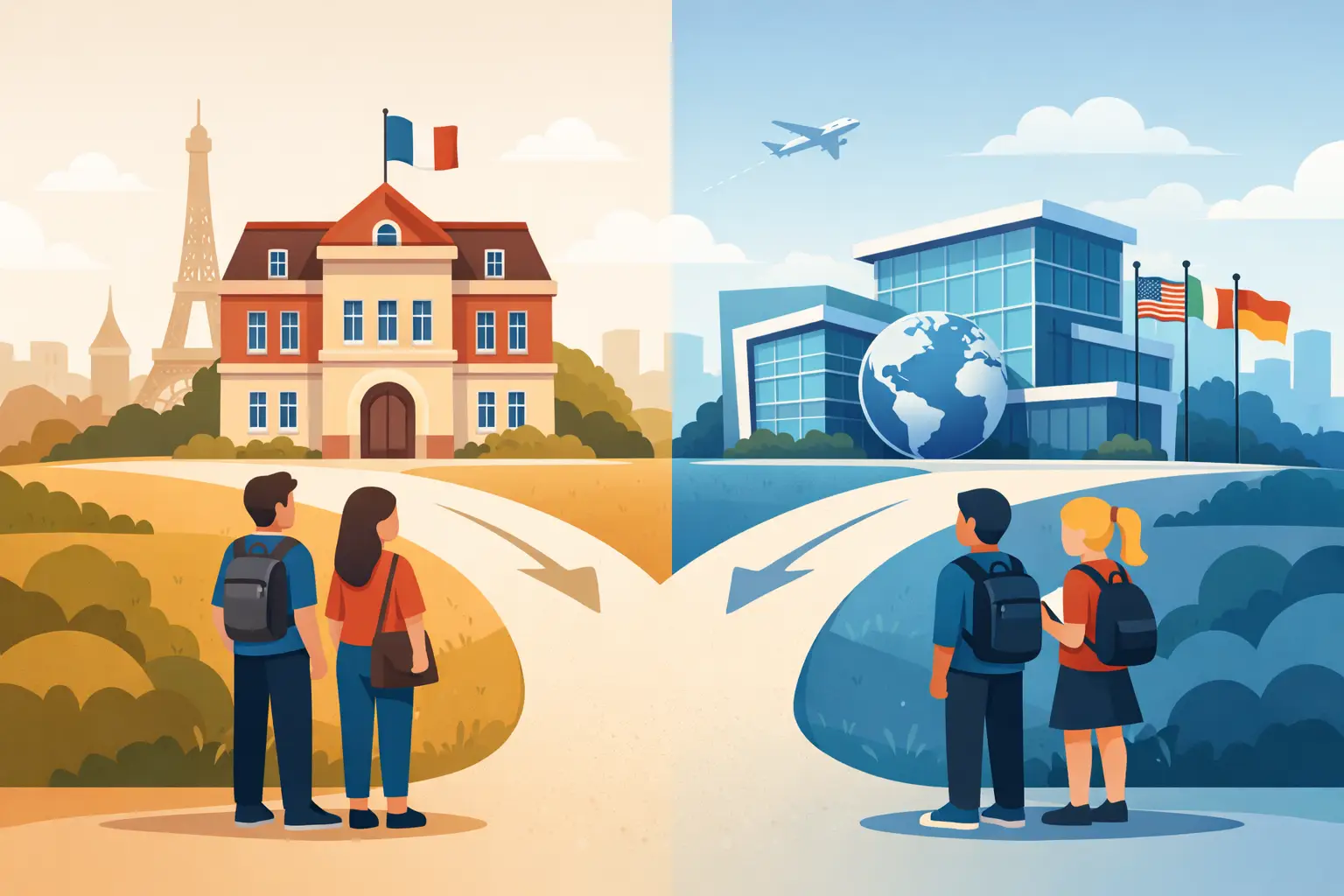Lycée français ou école internationale ?