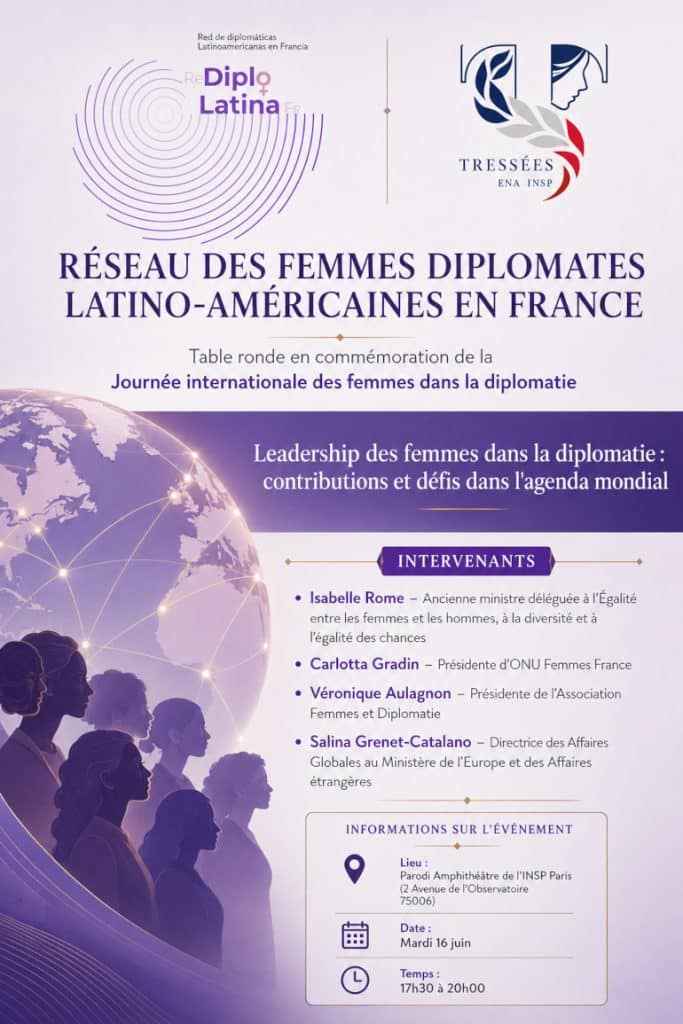 R&eacute;seau des femmes diplomates latino-am&eacute;ricaines en France