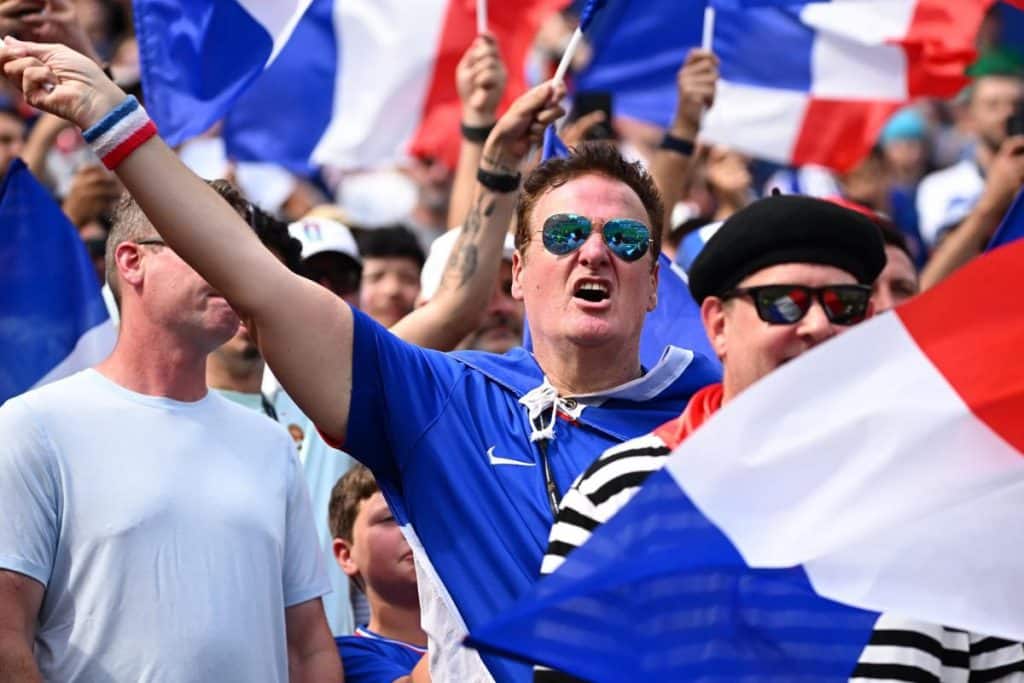 Supporters des bleus