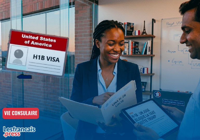 Visas H-1B aux États-Unis, la justice bloque la taxe de 100 000 $ !