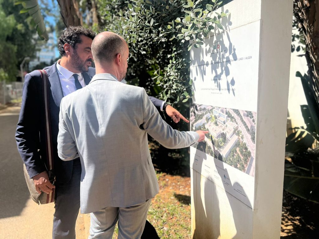 Visite du Lyc&eacute;e fran&ccedil;ais Victor Hugo en Alg&eacute;rie