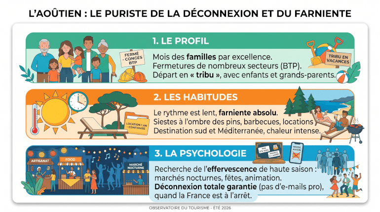 L'aoûtien : Le puriste de la déconnexion et du farniente