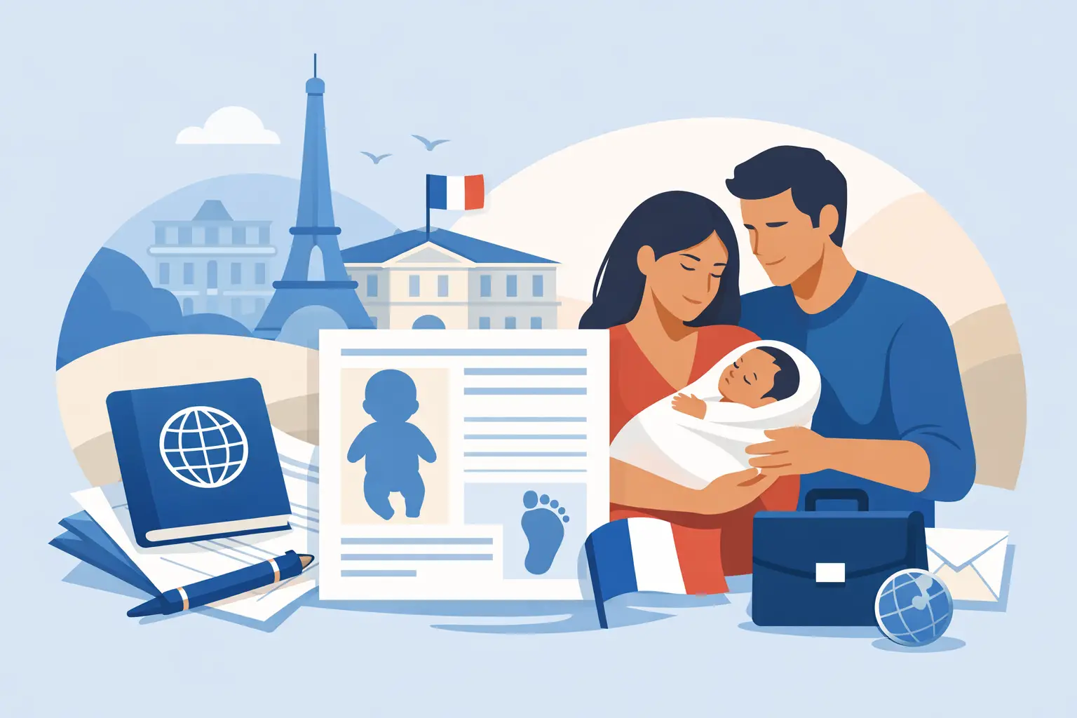 Comment déclarer la naissance d’un enfant étranger