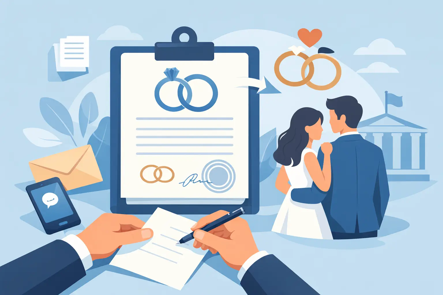 Comment demander transcription acte mariage
