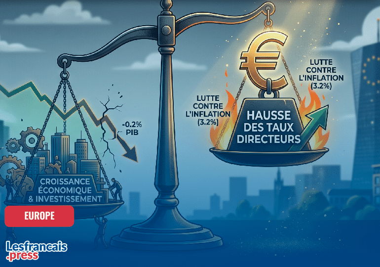 La hausse des taux directeurs par la Banque centrale européenne